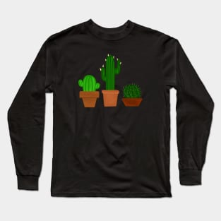 3 Cactuses Long Sleeve T-Shirt